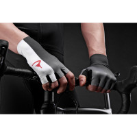 Pinarello rukavice SPEED Think Asymmetric sivé/biele_alt1