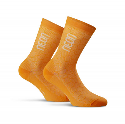 Ponožky Neon 3D oranžové