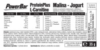 PowerBar ProteinPlus L-Carnitine tyčinka 35g Malina/Jogurt_alt0