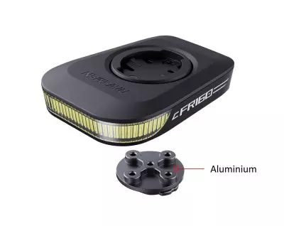 Přední světlo na kolo Ravemen Lights FR160 s hliníkovým adaptérem