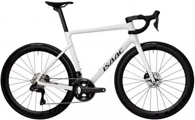 Silniční kolo Isaac Boson Mineral White 105 Di2 XL