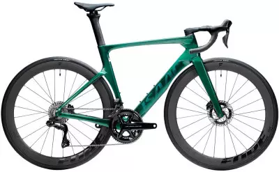 Silniční kolo Isaac Meson Jade Green