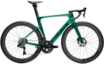 Silniční kolo Isaac Meson Jade Green DuraAce Di2 XL