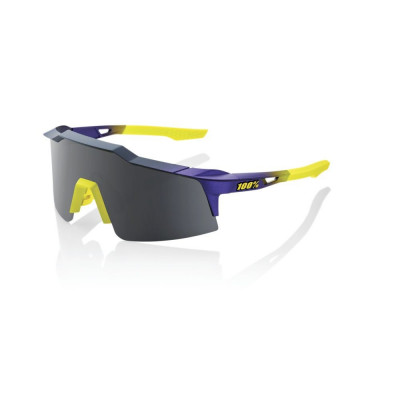 Cyklistické brýle 100% Speedcraft SL - Matte Metallic Digital Brights - Smoke Lens
