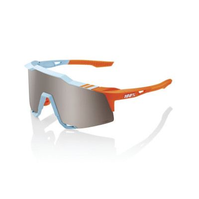 Cyklistické brýle 100% Speedcraft - Soft Tact Two Tone - HiPER Silver Mirror Lens