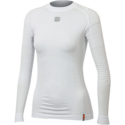 Dámské triko s dlouhým rukávem Sportful 2nd SKIN bílé / stříbrné