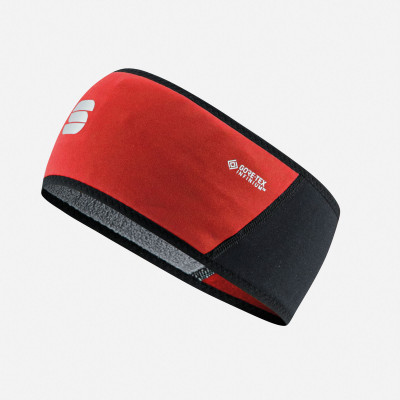 Zimní cyklistická čelenka Sportful Air Protection červená