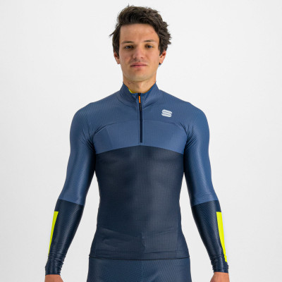 Sportful APEX dres tmavomodrý/žltý