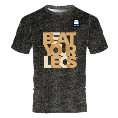 Outdoorové tričko pro muže Beat YOUR LEGS tmavošedé