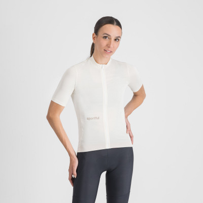 Letní cyklistický dres dámský Sportful Classic krémový