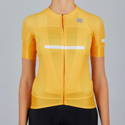 Cyklistický dres pro ženy SPORTFUL EVO žlutý
