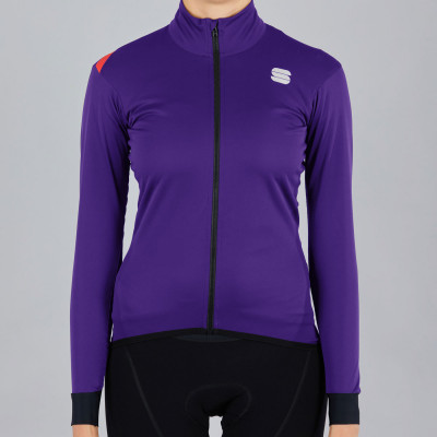 Letní cyklistická bunda dámská Sportful Fiandre Light NoRain fialová