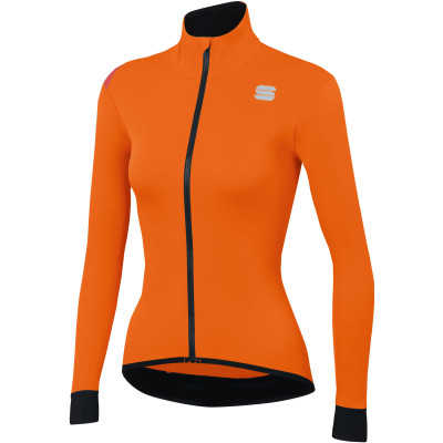 Cyklistická bunda dámská Sportful Fiandre Light NoRain oranžová