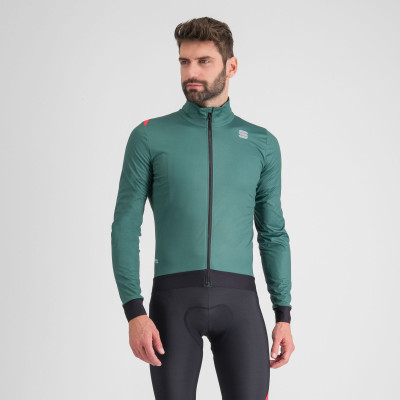 Zimní cyklistická bunda pánská Sportful Fiandre Pro Medium zelená