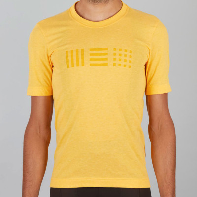 Letní cyklistické tričko pánské Sportful Giara žluté