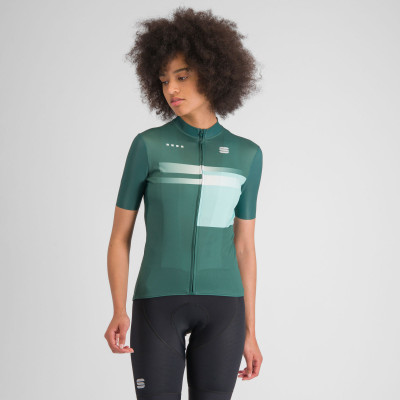 Letní cyklistický dres Sportful Gruppetto dámský zelený