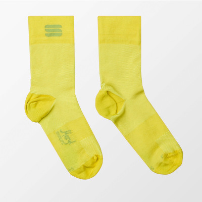 Letní cyklistické ponožky dámské Sportful Matchy žluté
