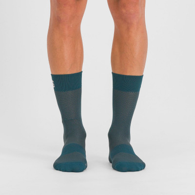 Letní cyklistické ponožky Sportful Matchy modré/zelené
