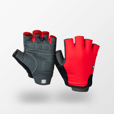 Letní cyklistické rukavice Sportful Matchy červené
