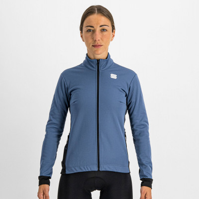 Cyklistická dámská bunda Sportful Neo Softshell modrá