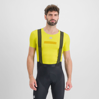 Letní cyklistické funkční triko pánské Sportful Pro Baselayer žluté