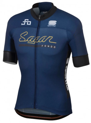 Pánský cyklistický dres Sportful SAGAN fondo tmavě modrý
