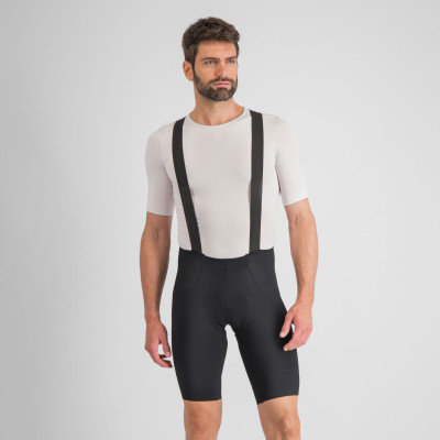 Letní cyklistické kalhoty se šlemi Sportful SRK pánské černé