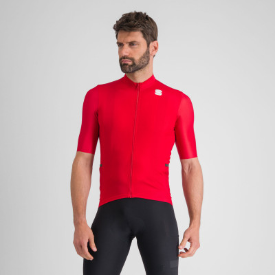 Letní cyklistický dres Sportful Supergiara pánský červený