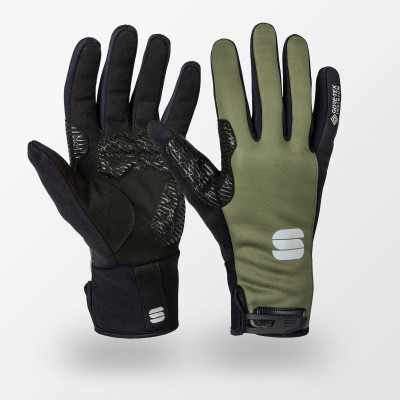 Zimní cyklistické rukavice Sportful WS ESSENTIAL 2 rukavice kaki/černé