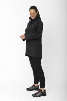 Svappavaara PU Rain Coat LS, Black