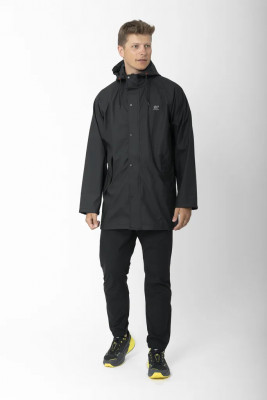 Svappavaara PU Rain Coat MS, Black 3XL
