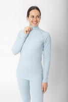 Undal 1/2 Zip LS, Ice Blue