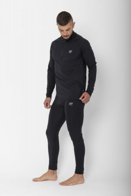 Undal 1/2 Zip MS, Black