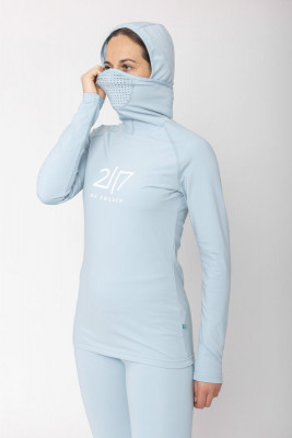 Undal Hoodie LS, Ice Blue