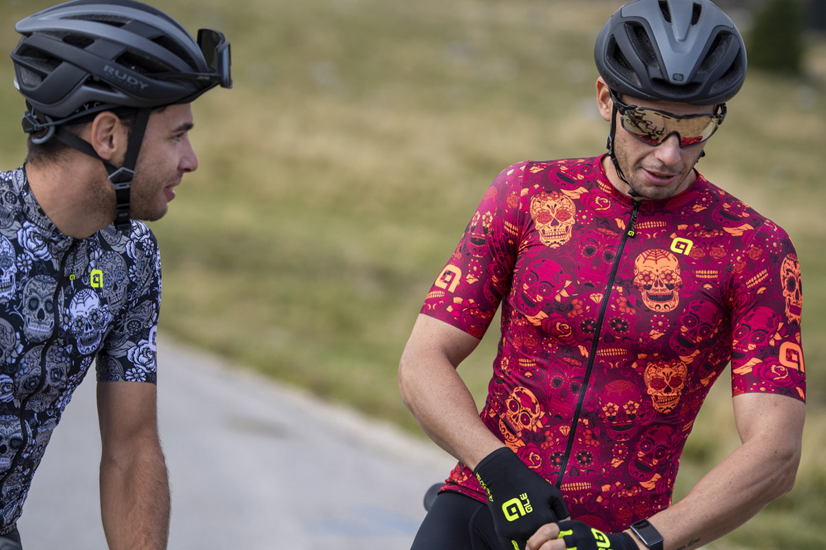 Alé Cycling cyklistický dres SOLID MEXICO červený